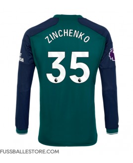 Günstige Arsenal Oleksandr Zinchenko #35 3rd trikot 2023-24 Langarm